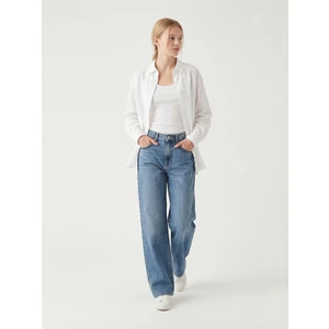 Larrıe Mid Indigo Pantolon