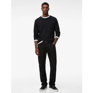 Normal Bel Pamuklu Straight Fit Jean Pantolon - Mark Jean