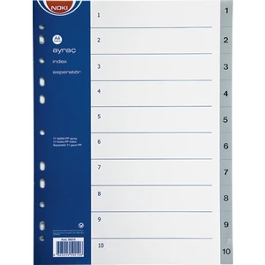 Seperatör  1-10 Rakam Renkli