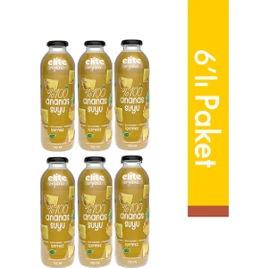 Elite Naturel 6'li %100 Ananas Suyu 700 ml