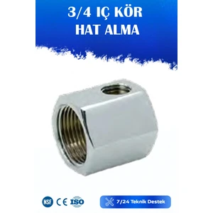 Su Arıtma Cihazı Hat Alma 3/4 Kör Tıpa