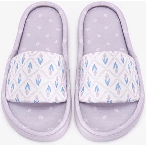 Lila Ella Floral Terlik