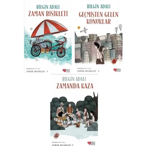 Bilgin Adalı Zaman Bisikleti Seti - 3 Kitap