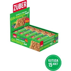 Granola Bar Elmalı Tarçınlı 25G X15 Adet