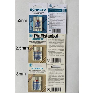 Çift Iğne Seti 3'lü