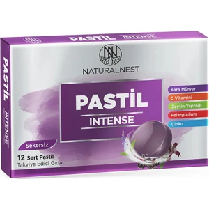 Intense Şekersiz 12 Sert Pastil