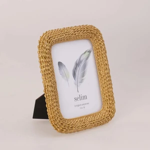 13X18 Chain Çerçeve Altın