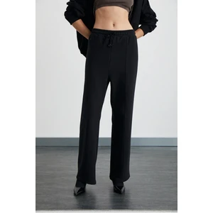 JANICE Kadın Siyah Eşofman Altı