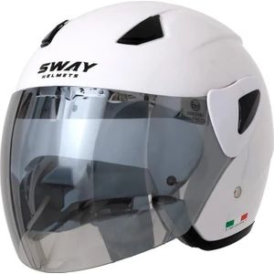 SW700 Yarım Yazlık Kask Beyaz