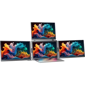 16” Taşınabilir Üçlü Monitör (Sabit Panel)