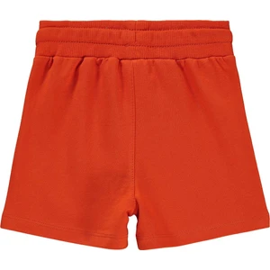 Civil Boys Yelken Nakışlı Basic 2-5 Yaş Şort - Kırmızı