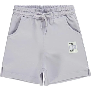 Civil Girls Basic 2-5 Yaş Şort - Lila 5-6 Yaş