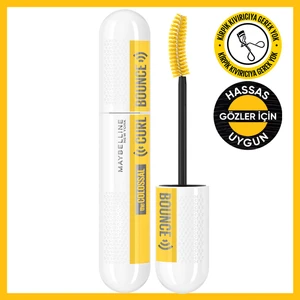Maybelline New York Colossal Curl Bounce Maskara Hacim Verici Kıvırma Etkili Büyük Boy