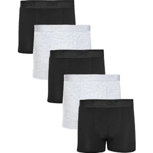 Harry Jons Erkek Pamuklu Boxer 5'li Paket