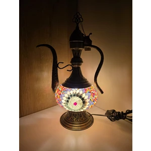 Otantik El Yapımı Işıklı Ibrik