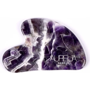 Aurelia Amethyst Gua Sha Crystal -  Heart -  Gua Sha Taşı - Ametist
