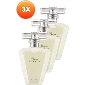 Rare Pearls Kadın Parfüm EDP 50 ml Üçlü Set Cazibe ve Gizemle Dolu Hediyelik