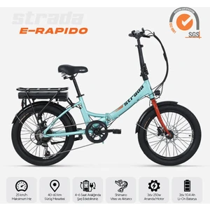Strada Cycles E-Rapido 20 Jant Folding Elektrikli Bisiklet