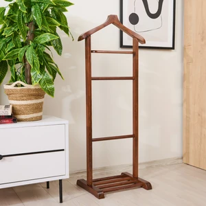 Just Home Tek Tepeli Dilsiz Uşak - Ceviz - 120 cm