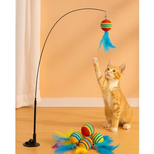 Vantuzlu Sabitlenebilir Yaylı Kedi Oltası