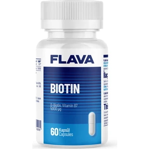FLAVA BİOTİN 5000mcg - 60 Kapsül