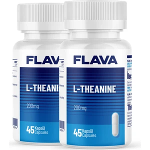 FLAVA L- THEANİNE - 45 Kapsül x 2 Adet