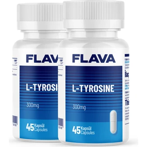 FLAVA L- TYROSİNE - 45 Kapsül x 2 Adet