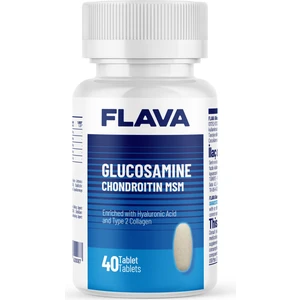 FLAVA GLUCOSAMİNE CHONDROİTİN MSM - 40 Tablet