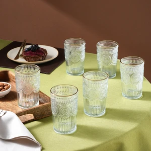 Sunflower 6'lı Meşrubat Bardağı Gold 332 ml