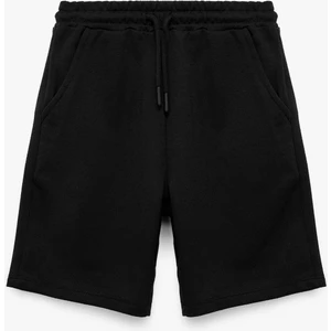 Beli Bağcıklı Cepli Basic Şort