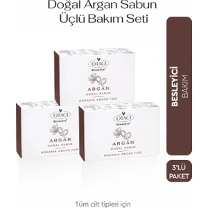 Botanics+ Doğal Argan Sabun Üçlü Paket