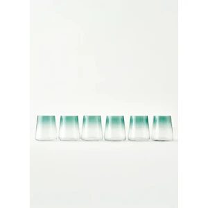 Bella Maison Mona Bardak Seti 6'lı Yeşil (380 Cc)