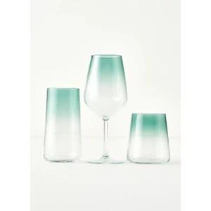 Bella Maison Mona Bardak-Kadeh Seti 18'li Yeşil