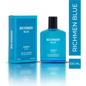 Richmen Blue Edt 100 ml Erkek Parfüm