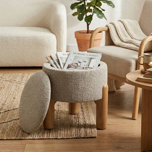 Liva Bohem Sandıklı Puf, Sütlü Kahve