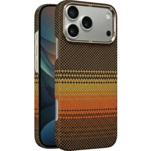 Pc1 iPhone 17 Pro Max Magsafe Karbon Tasarım Kılıf - Sunset