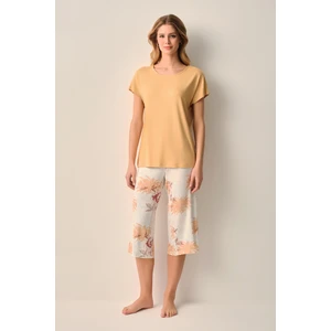 Holly Kapri Şort Pijama Takımı