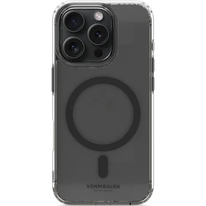 iPhone 16 Pro Şeffaf Magsafe Kılıf Siyah