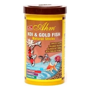 Balık Yemi Koi Goldfish Natural Sticks 1250  Ml