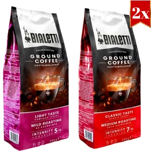 2 Adet Delicato ve Classico 250 gr Öğütülmüş Kahve