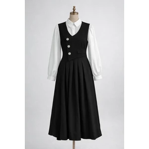 Nirva Butik Düğmeli Tesettür Jile