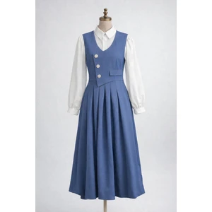 Nirva Butik Düğmeli Tesettür Jile