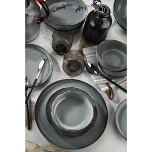 Mood 24 Parça Yemek Seti Mavi