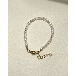 Eyla Collection Gerçek İnci Bileklik 4-5 mm