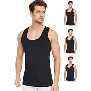 3'lü Paket Erkek Atlet Pamuklu