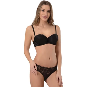 Siyah Dantelli Sütyen Külot Takımı