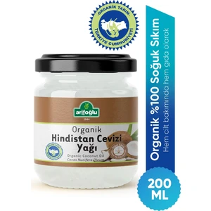 Organik Hindistan Cevizi Yağı 200 ml