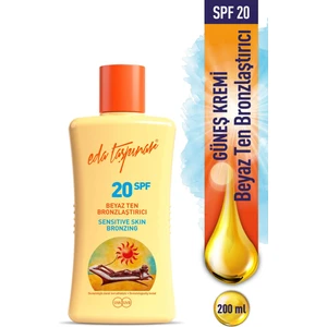 Eda Taşpınar Beyaz Ten Bronzlaştırıcı SPF 20 -  200 ml