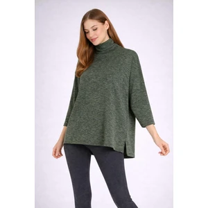 Boğazlı Ince Triko Salaş Kazak