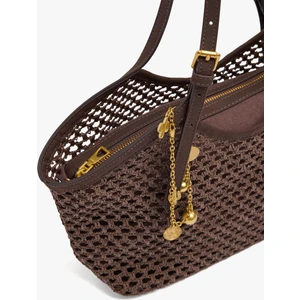 Kadın Hasır Efektli Tote Çanta